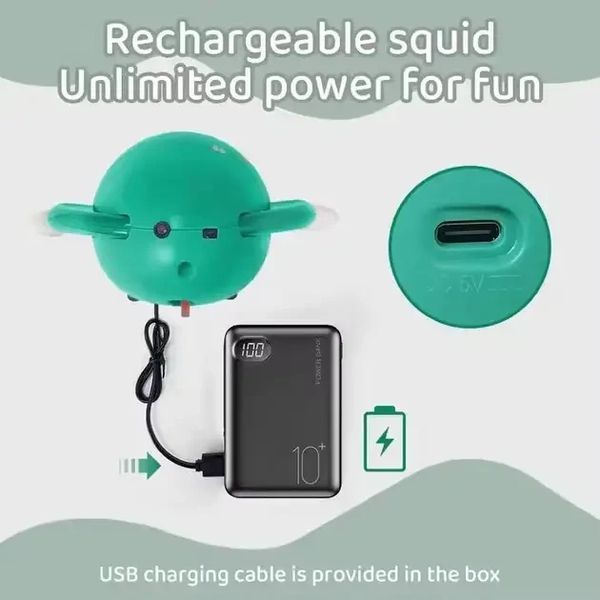 Музичний восьминіг інтерактивна іграшка Tummy Time Octopus Танцюючий Восьминіг OCP1520 фото