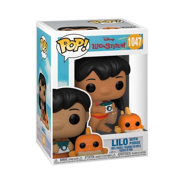 Ігрова фігурка "Ліло і Стіч Ліло з рибкою" Funko POP! 55621 55621 фото
