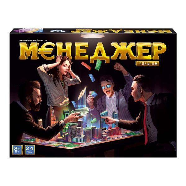 Настільна гра "Менеджер Premium" рус G-ManP-01-01U G-ManP-01-01U фото