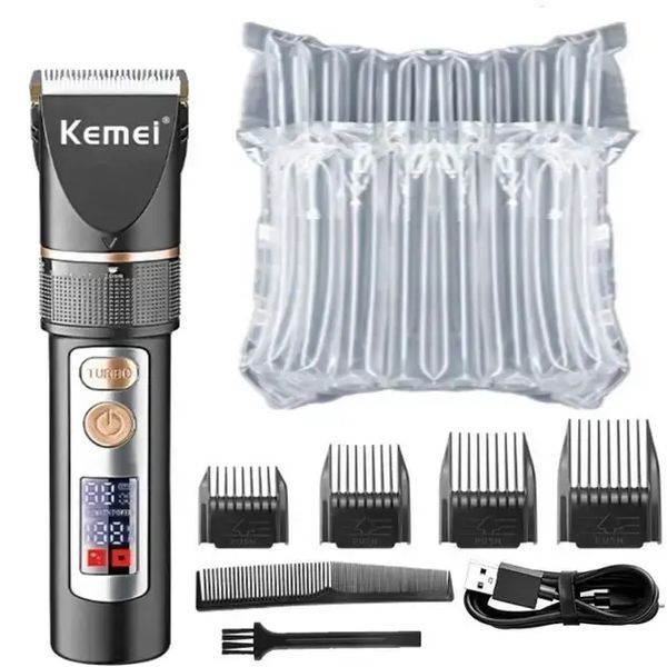 Акумуляторна машинка для стрижки волосся Kemei KM-5073 239KM-5073 фото