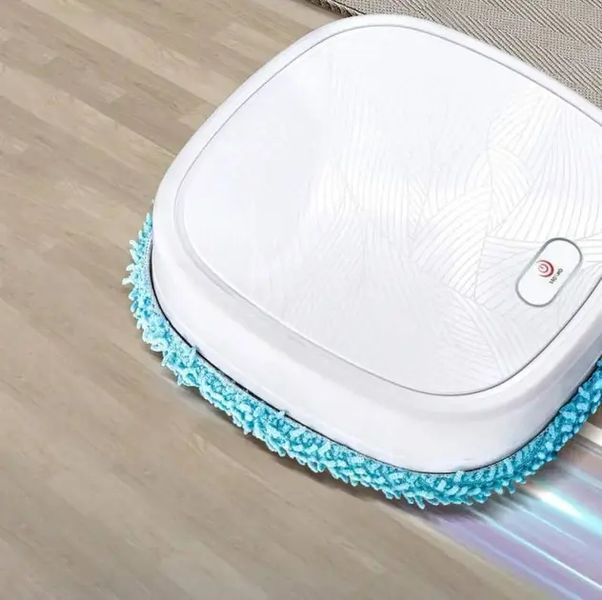 Миючий робот пилосос Brush Mop для сухого та вологого прибирання імітація ручного миття підлоги 120011 фото