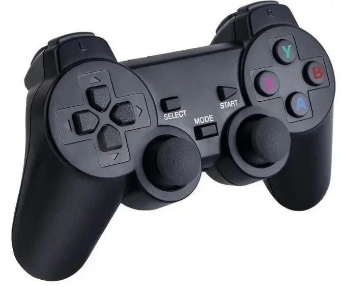 Ігрова приставка M8 64 gb Mini Game Stick 4K HDMI + 2 бездротові джойстики, консоль для телевізора M864 фото