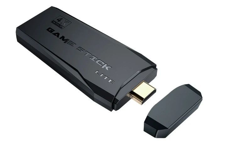 Ігрова приставка M8 64 gb Mini Game Stick 4K HDMI + 2 бездротові джойстики, консоль для телевізора M864 фото