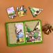 Дерев'яний пазл-вкладиш "Жирафи та крокодили" Ubumblebees (ПСД185) PSD185 в рамці PSD185 фото 2