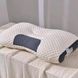 Ортопедична прямокутна подушка 48x74 см з підтримкою шиї та спини Pillow-01 Біло-сіра PILL01 фото 6