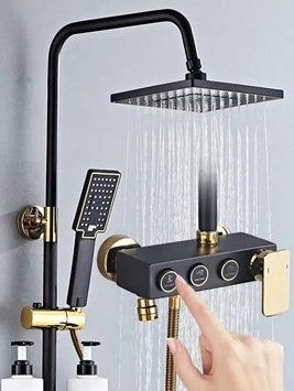NEW Душева система Style Shower багатофункціональна з тропічним душем MA-366 фото