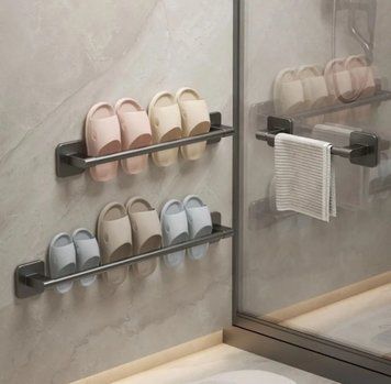 Універсальна поличка для взуття та рушників SHOE HOLDER/ Утримувач для рушників / Ручник тримач 2053323 фото