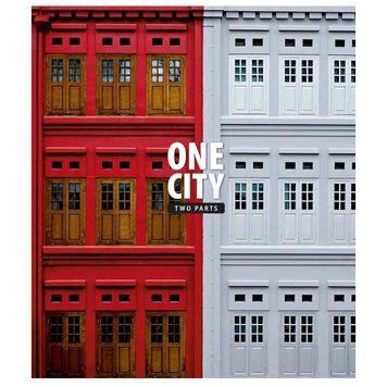 Зошит загальний "One city, 2 parts" 080-3137L-1 у лінію, 80 аркушів 080-3137L-1 фото