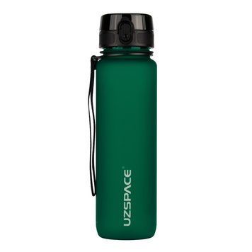 Пляшка для води UZSPACE 3038(Dark-Green) 1000 мл, темно-зелена 3038(Dark-Green) фото