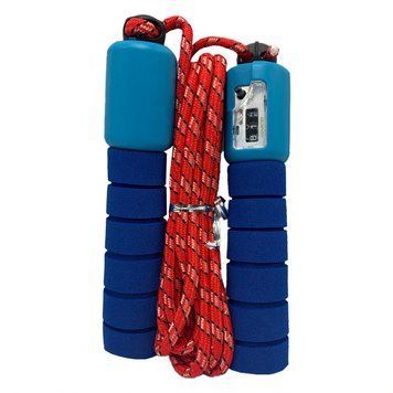 Швидкісна скакалка з лічильником MS 0345-1(Blue) довжина 280 см MS 0345-1(Blue) фото