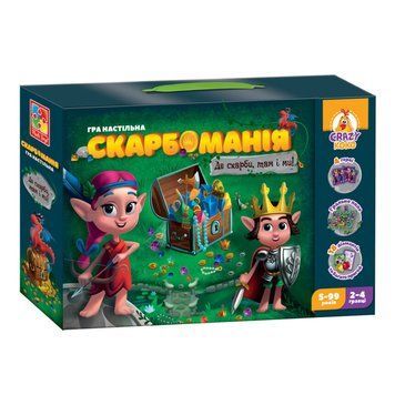 Гра настільна "Скарбоманія" Vladi Toys VT8055-30 (укр) VT8055-30 фото