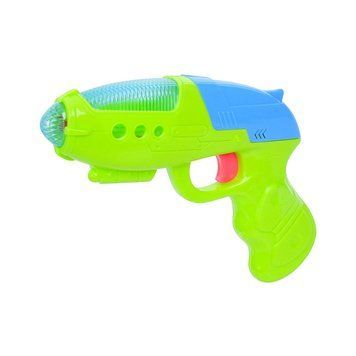 Дитяча іграшка "Космічний пістолет" GX820C(Green) звук та світло, розмір 19 см GX820C(Green) фото