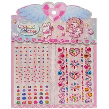 Наклейки декоративні XY-008-2(Pink) для авто, ноутбуків, телефонів XY-008-2(Pink) фото