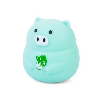 Дитяча іграшка-антистрес "Свинка" MS 3950(Turquoise) з борошном, 8 см MS 3950(Turquoise) фото