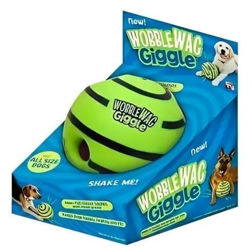 М'яч для гри із собакою Wobble Wag Giggle 205-035 фото