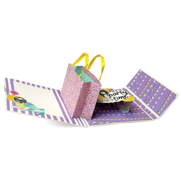 Набір для створення pop-up листівки "Party Girl" FDGCK-052, 14 x 16 см FDGCK-052 фото