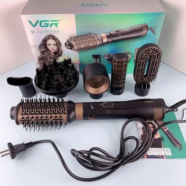 Багатофункціональний стайлер для волосся VGR V-491 6в1 sp9099 фото