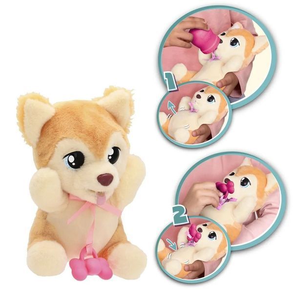 Інтерактивна іграшка серії "Yummy" Померанський шпіц Baby Paws 926387IM з аксесуарами 926387IM фото
