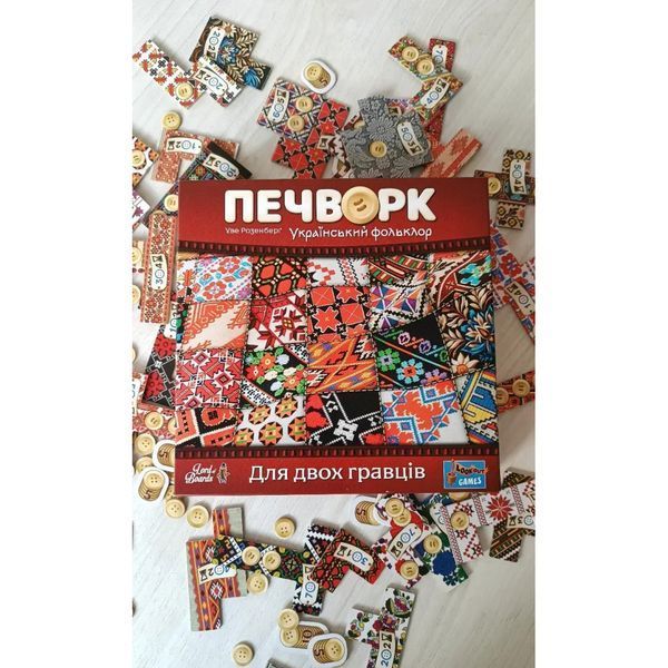 Настільна гра "Печворк. Український фольклор" LOB2412UA LOB2412UA фото