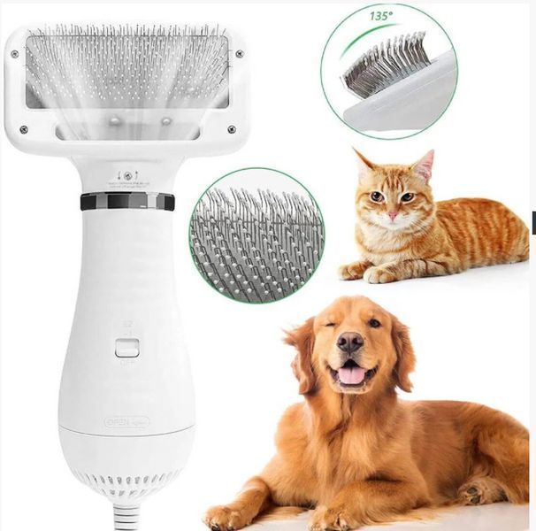 Фен-гребінець для шерсті Pet Grooming Dryer WN-10 WN10 фото