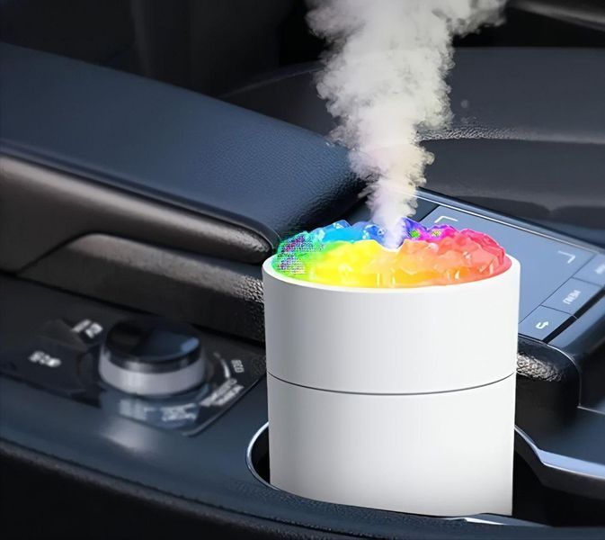 Зволожувач повітря з підсвіткою H2O Colorful HUMIDIFIER білий, USB NH200 фото
