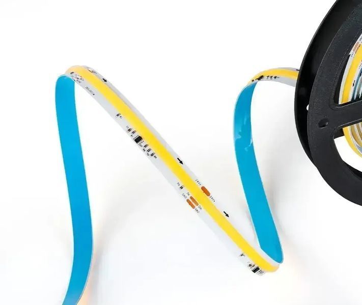 Світлодіодна LED стрічка Бегуча хвиля COB 24v 360led/m ip20 Білий SP9945 фото