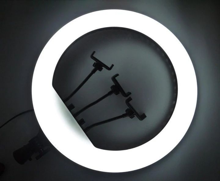 Професійна кільцева led Rl 14 лампа 36 см Кільцева світлодіодна led NNRl14 фото