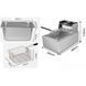 Фритюрниця професійна Dotvix Electric Fryer D-803 електрична 2800W 6L Jam4659 фото 2