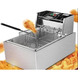 Фритюрниця професійна Dotvix Electric Fryer D-803 електрична 2800W 6L Jam4659 фото 4
