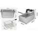 Фритюрниця професійна Dotvix Electric Fryer D-803 електрична 2800W 6L Jam4659 фото 5