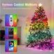 Вуличні вогні 3 м Smart Bluetooth &mdash; смарт світлодіодна LED гірлянда RGB, музична, USB, IP65 LED3M фото 4