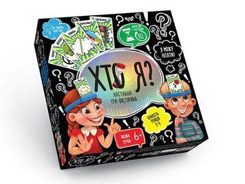 Настільна гра ХТО Я? 7621DT укр. мовою HIM-02-02 фото