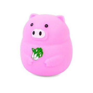 Дитяча іграшка-антистрес "Свинка" MS 3950(Pink) з борошном, 8 см MS 3950(Pink) фото