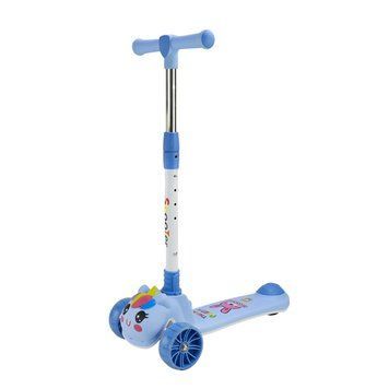 Дитячий самокат триколісний SC2619(Blue) колеса PU, з музикою та світлом SC2619(Blue) фото
