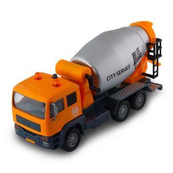 Дитяча ігрова модель Бетонозмішувач TechnoDrive 510777.270 звук і світло 510777.270 фото