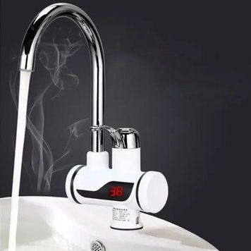 Нижнє Проточний водонагрівач з LCD екраном , водонагрівач, кран pr65638444/1 фото