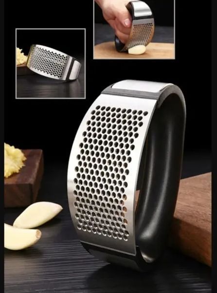 Часник Прес для часнику з нержавіючої сталі Garlic Press 201102 фото