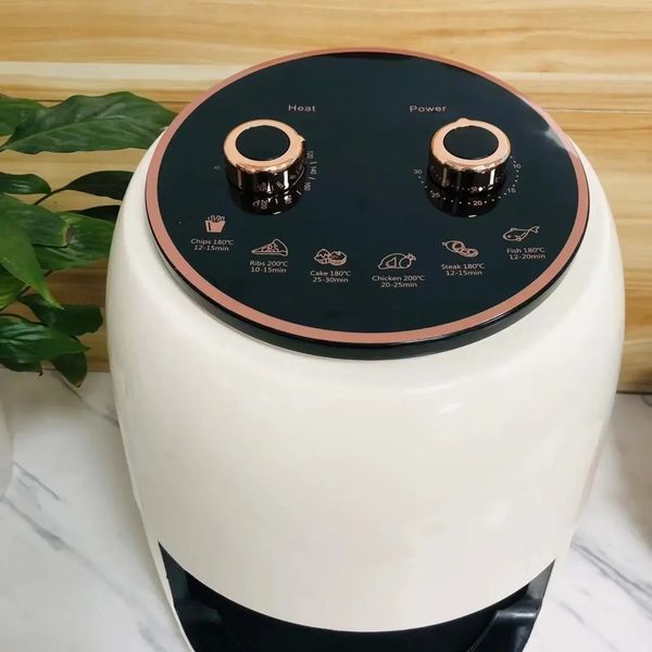 Мультипіч побутовий Rainberg RB-2318 3800 Вт Білий аерофритюрниця з антипригарним кошиком 8.5 л WHITRB2318 фото