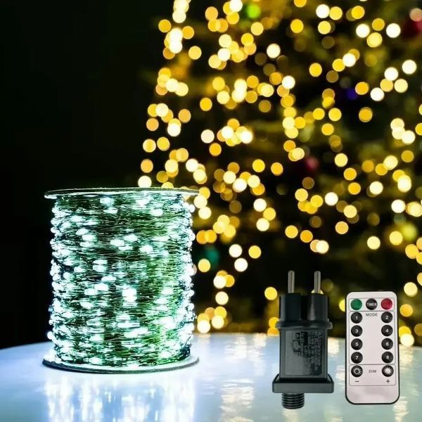 Гірлянда Роса LED на зеленому дроті USB 20*200 AND 5336 2054398 фото