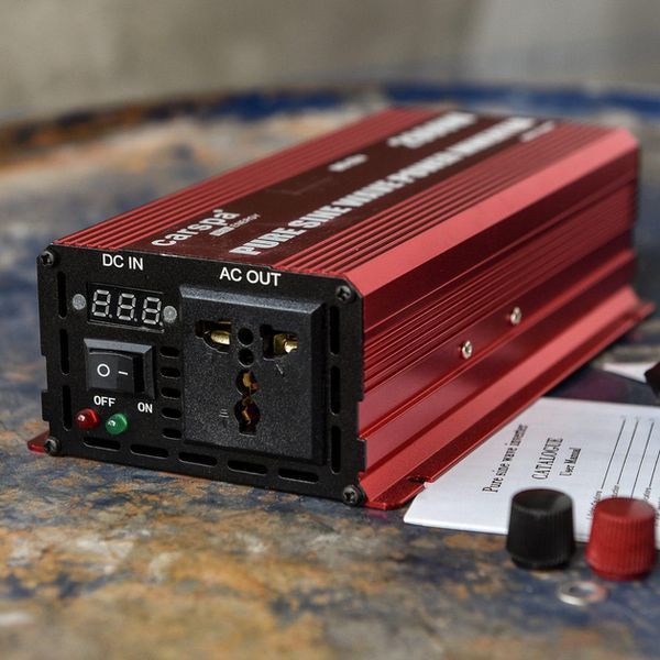 Інвертор перетворювач Carspa 2000W чистий синус pan2000W фото