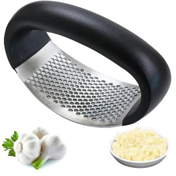 Часник Прес для часнику з нержавіючої сталі Garlic Press 201102 фото