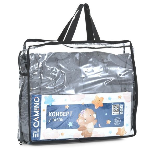 Конверт у коляску ME 1131 Footmuff Plus Reflective 100 х 53 см, застібки-блискавки ME 1131 Footmuff Plus Ref фото