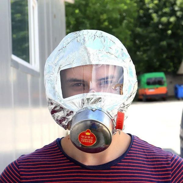 Протигаз фільтруючий Fire mask / Протипожежна маска-протигаз sp6677 фото
