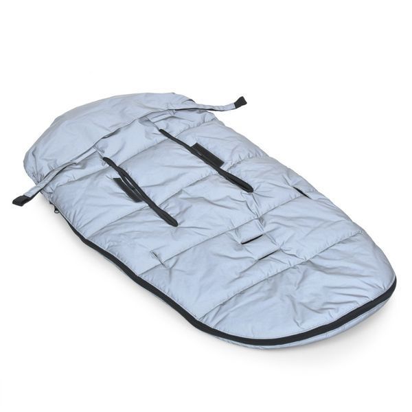 Конверт у коляску ME 1131 Footmuff Plus Reflective 100 х 53 см, застібки-блискавки ME 1131 Footmuff Plus Ref фото