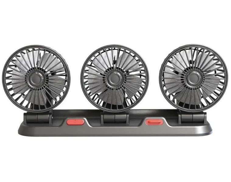 Автомобільний потрійний поворотний 5V USB з табличкою телефону VEN-1027 фото