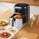 Аерофритюрниця Sokany SK 10052 1700W Аерогриль безмасляна мультипіч для приготування без олії 7 л з сенсорним керуванням SK-10052 фото 4