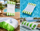 Надувний водний гамак, пліт / Матрац для плавання Pool Loungers / Гамак для плавання з надувними камерами KARMA554 фото 2