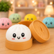 Антистрес-іграшка Squishy &laquo;Пельмешка&raquo; у коробочці / Сквіш бао-булочка, пельмень 5,5 см / Іграшка антистрес сквіш Squishy Dumpling Jam1712 фото 1