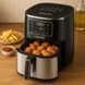 Аерофритюрниця Sokany SK 10052 1700W Аерогриль безмасляна мультипіч для приготування без олії 7 л з сенсорним керуванням SK-10052 фото 5