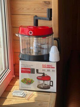 Овочерізка кухонний подрібнювач BIG MAC Hand cranked vegetable slicer AND LY-974 2054319 фото